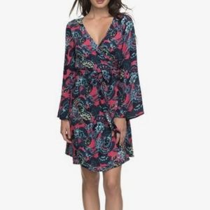 ⭕️5/$25⭕️ New! Roxy Small Hours Floral Wrap Dress